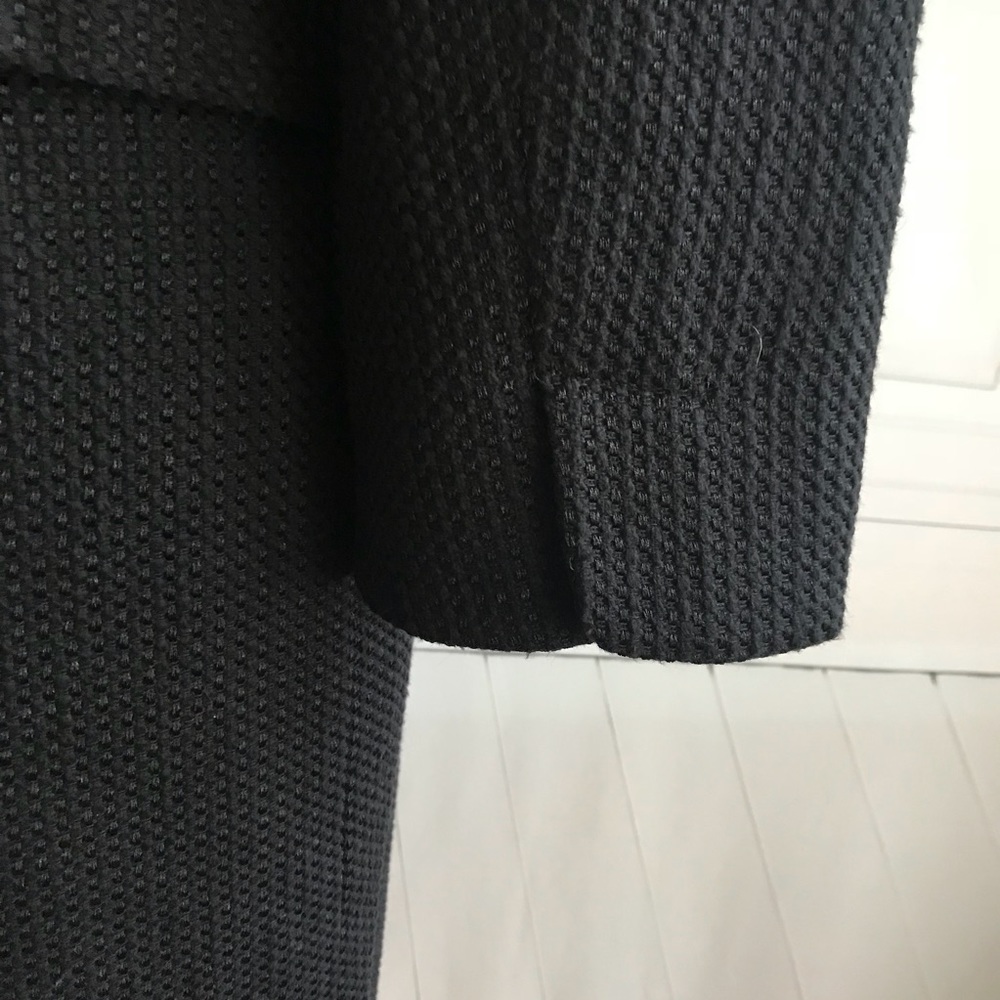 Ann Taylor Petites Black Blazer Skirt Suit Size 8P - Picture 4 of 7